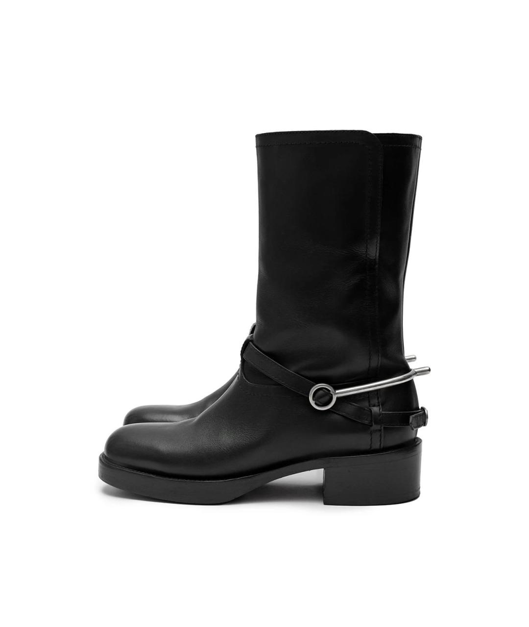 CHRISTIAN DIOR Черные сапоги, фото 5