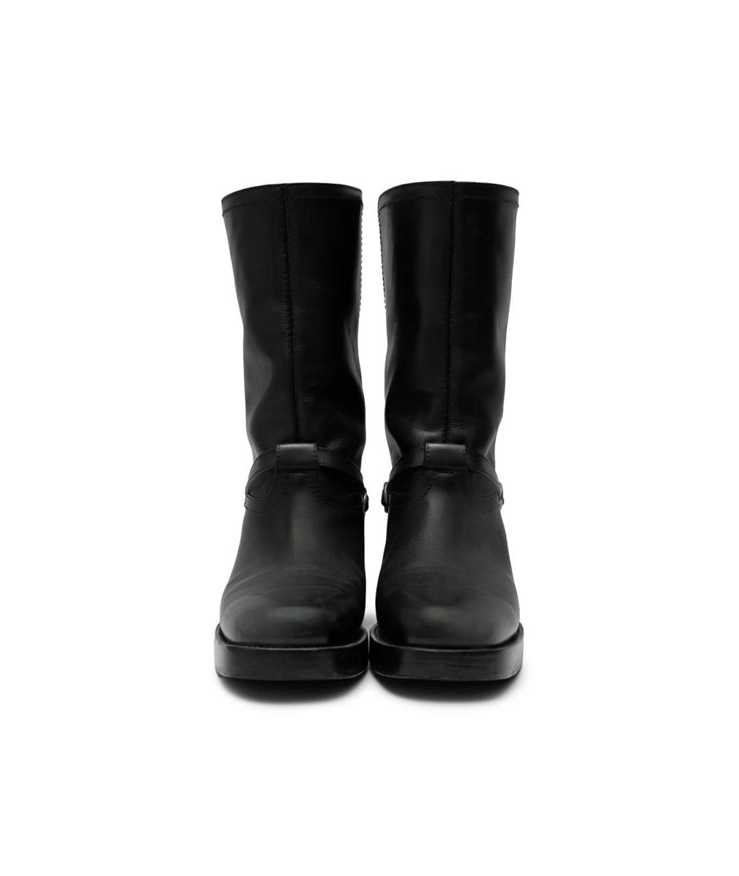 CHRISTIAN DIOR Черные сапоги, фото 4