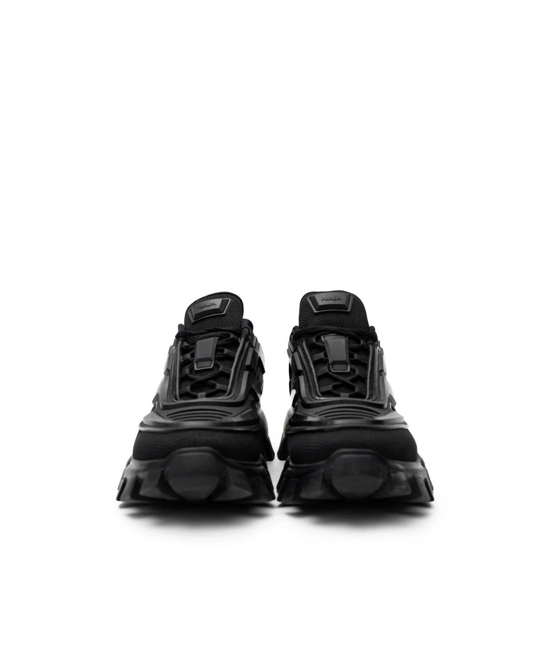 PRADA Черные резиновые кроссовки, фото 4