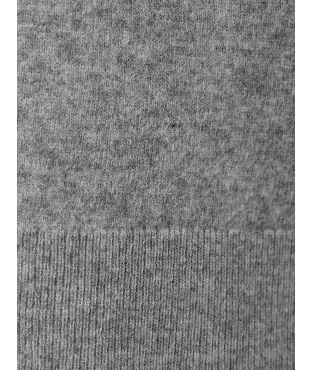 12 STOREEZ Серый шерстяной джемпер / свитер, фото 3