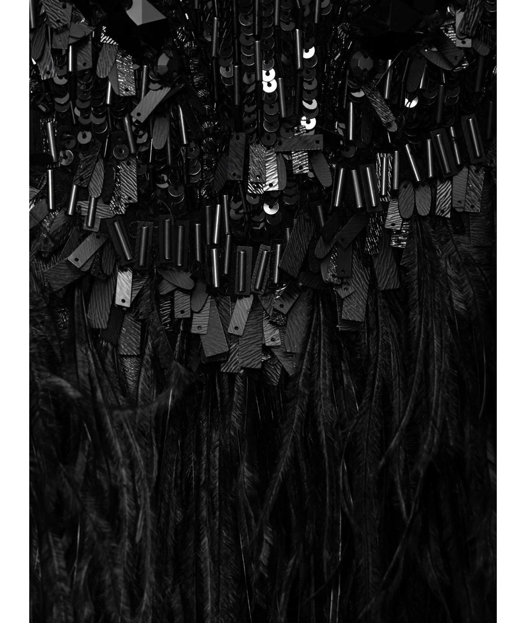 JENNY PACKHAM Черное вискозное повседневное платье, фото 3