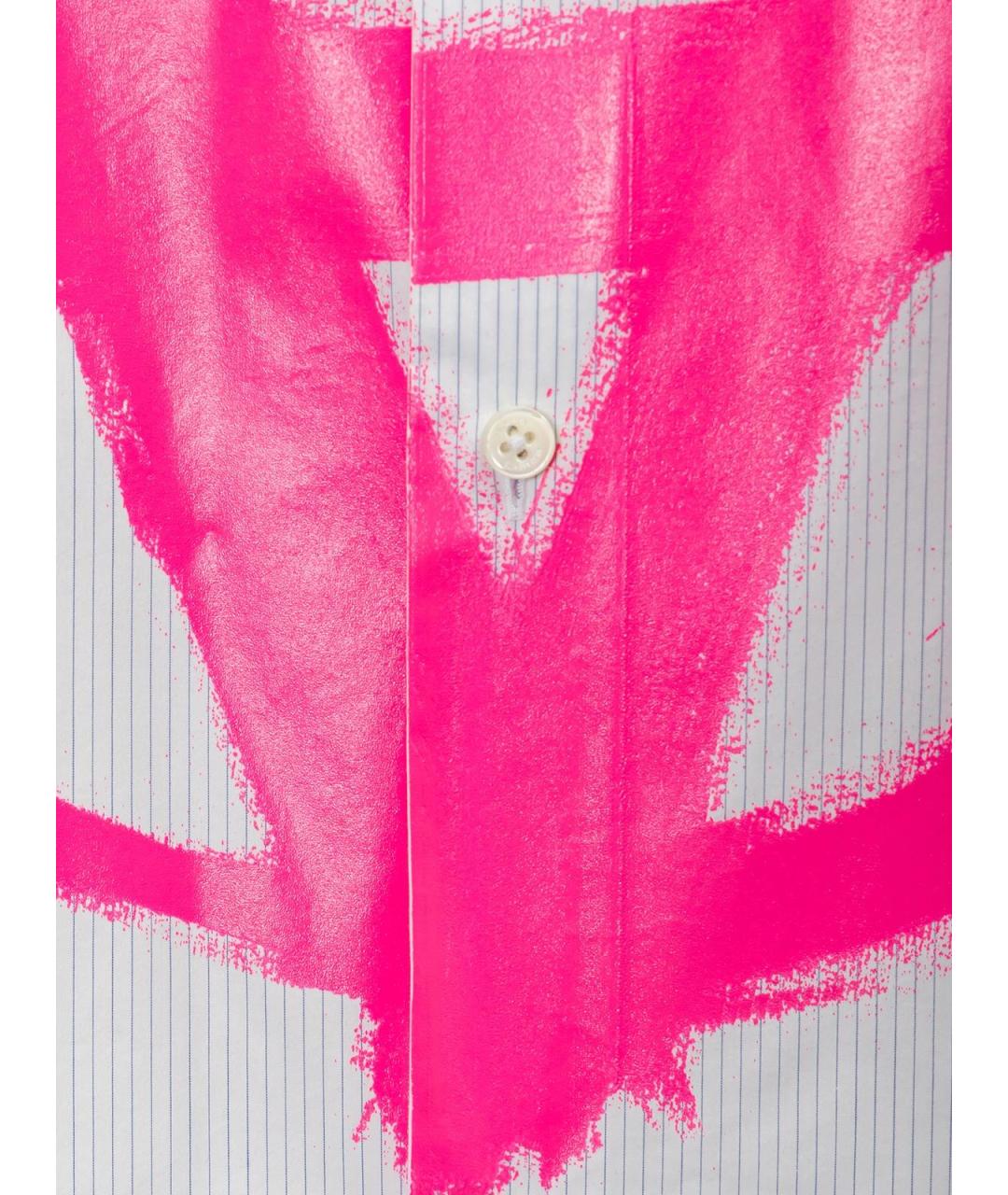 VETEMENTS Белая хлопковая рубашка, фото 3