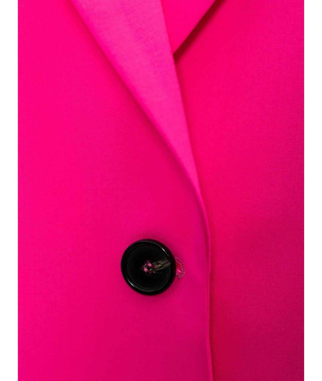 MSGM Розовый шерстяной жакет/пиджак, фото 3