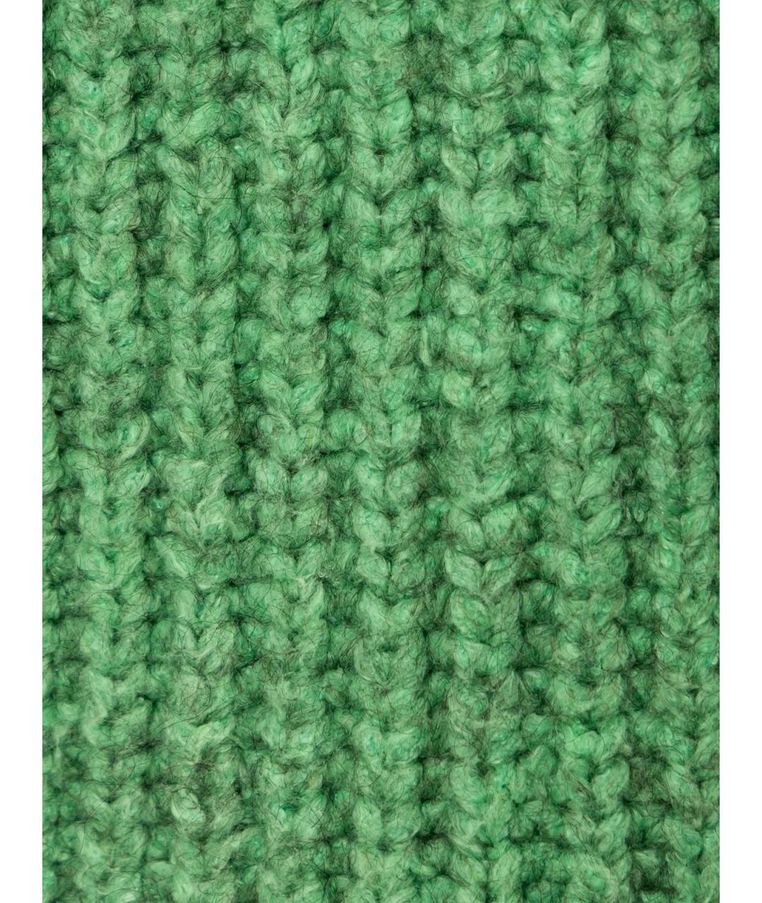 ISABEL MARANT Зеленый хлопковый джемпер / свитер, фото 4