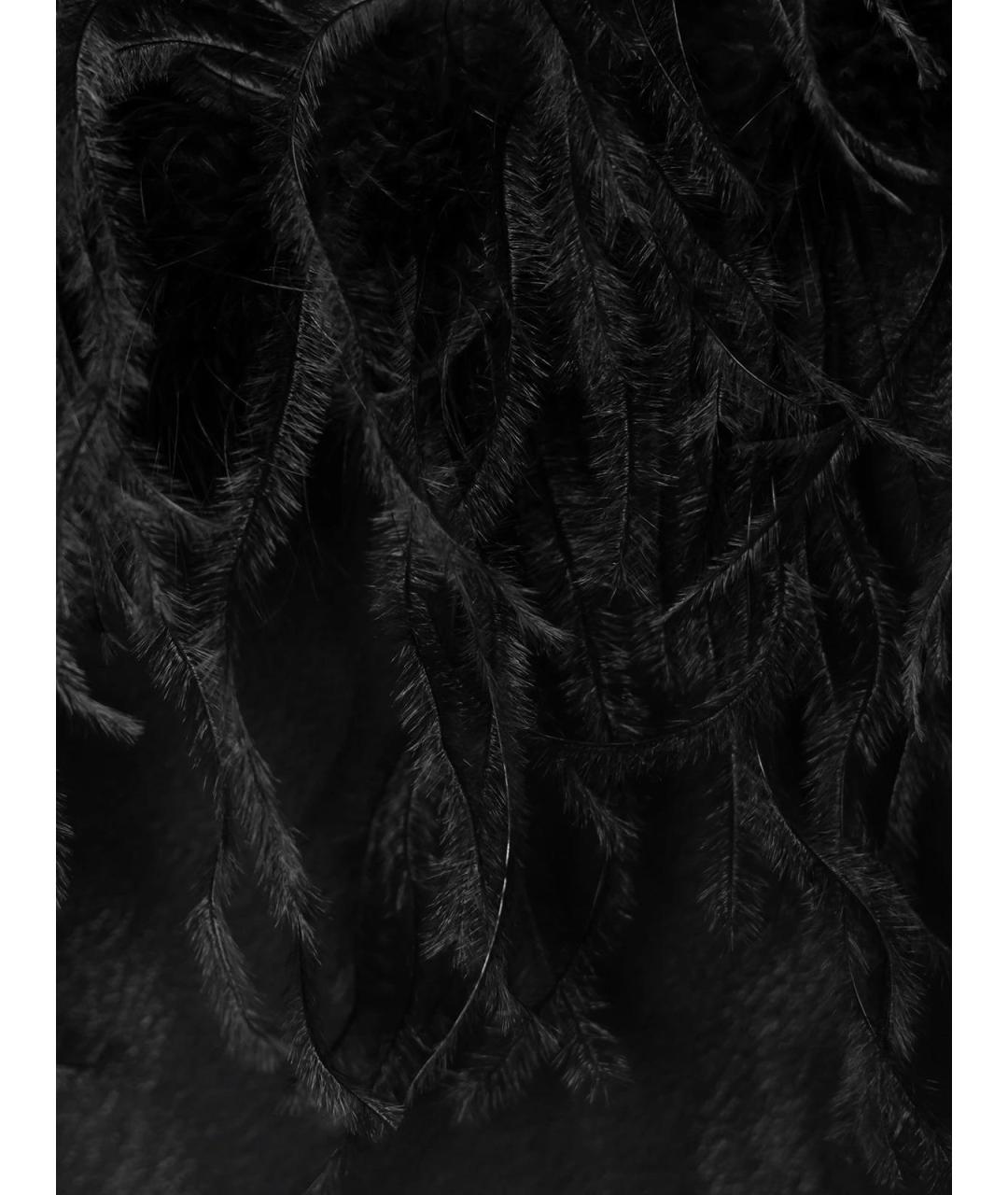 NO NAME Черное вискозное повседневное платье, фото 3