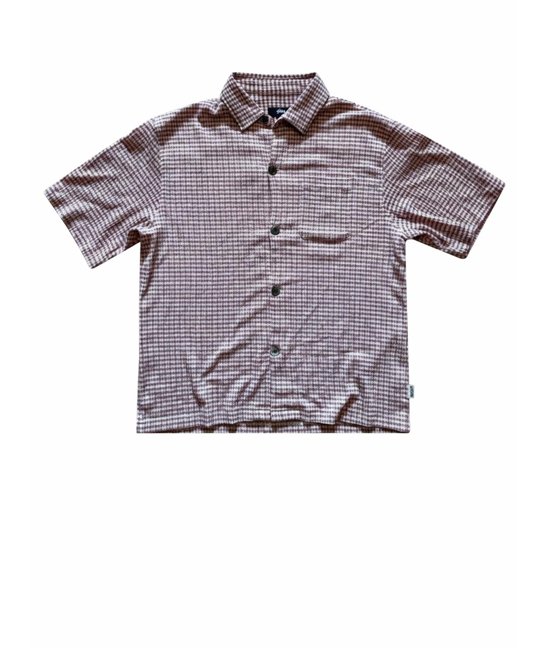 STUSSY Розовая полиэстеровая рубашка, фото 1