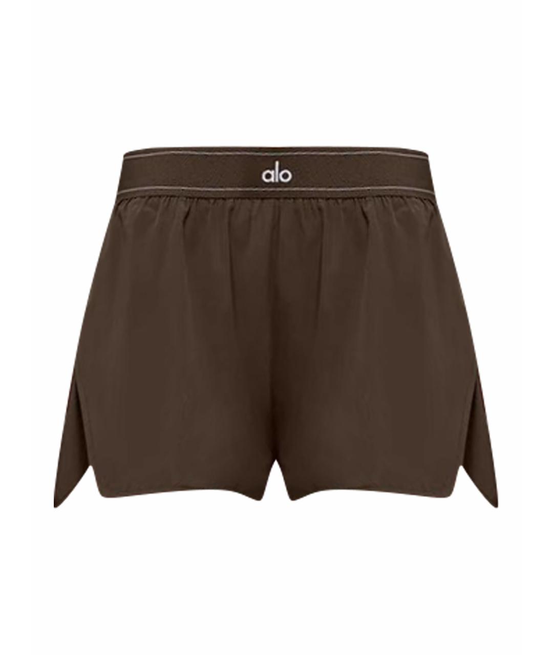 ALO YOGA Коричневые спортивные брюки и шорты, фото 1