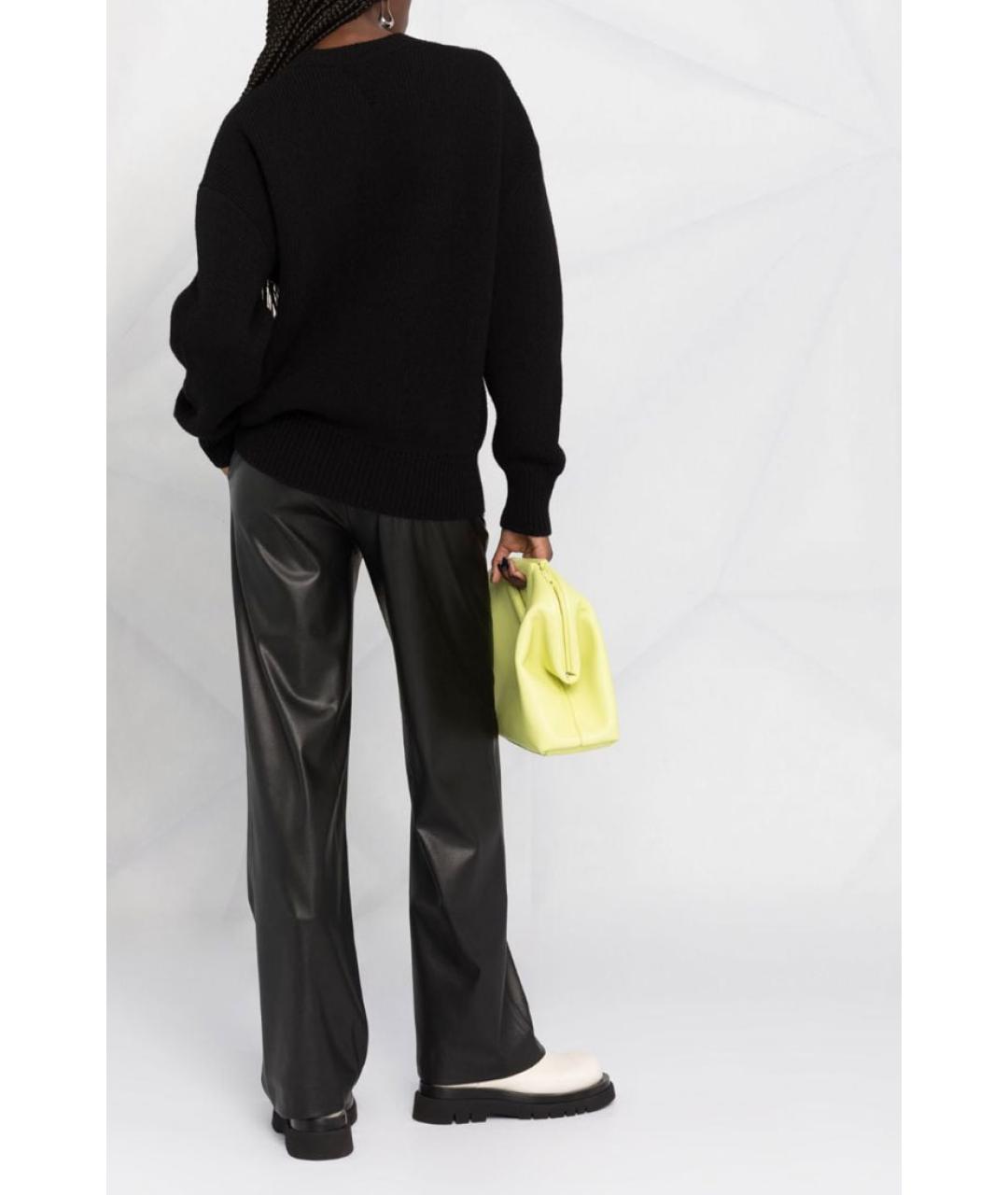 BOTTEGA VENETA Черный шерстяной джемпер / свитер, фото 4