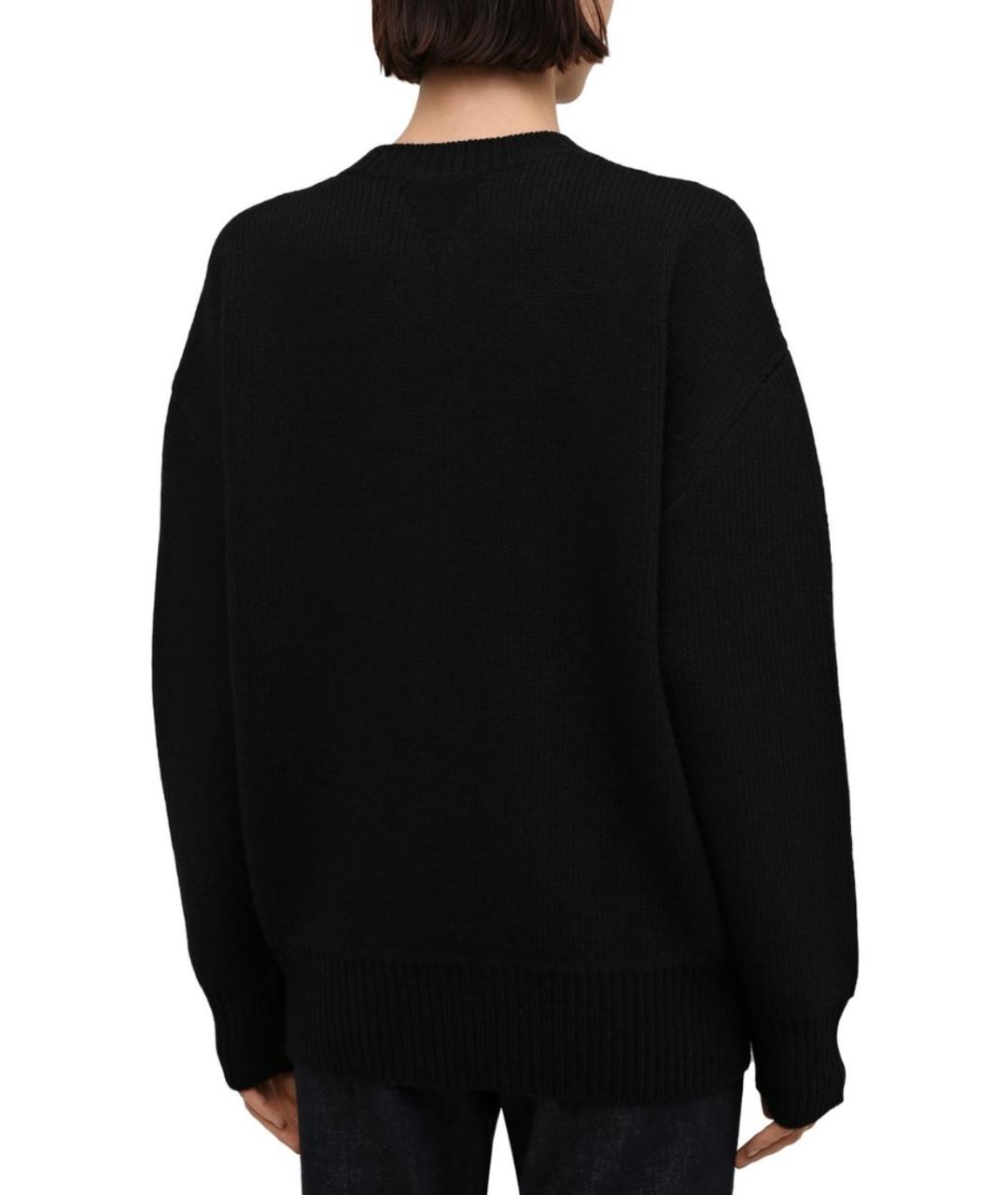 BOTTEGA VENETA Черный шерстяной джемпер / свитер, фото 6