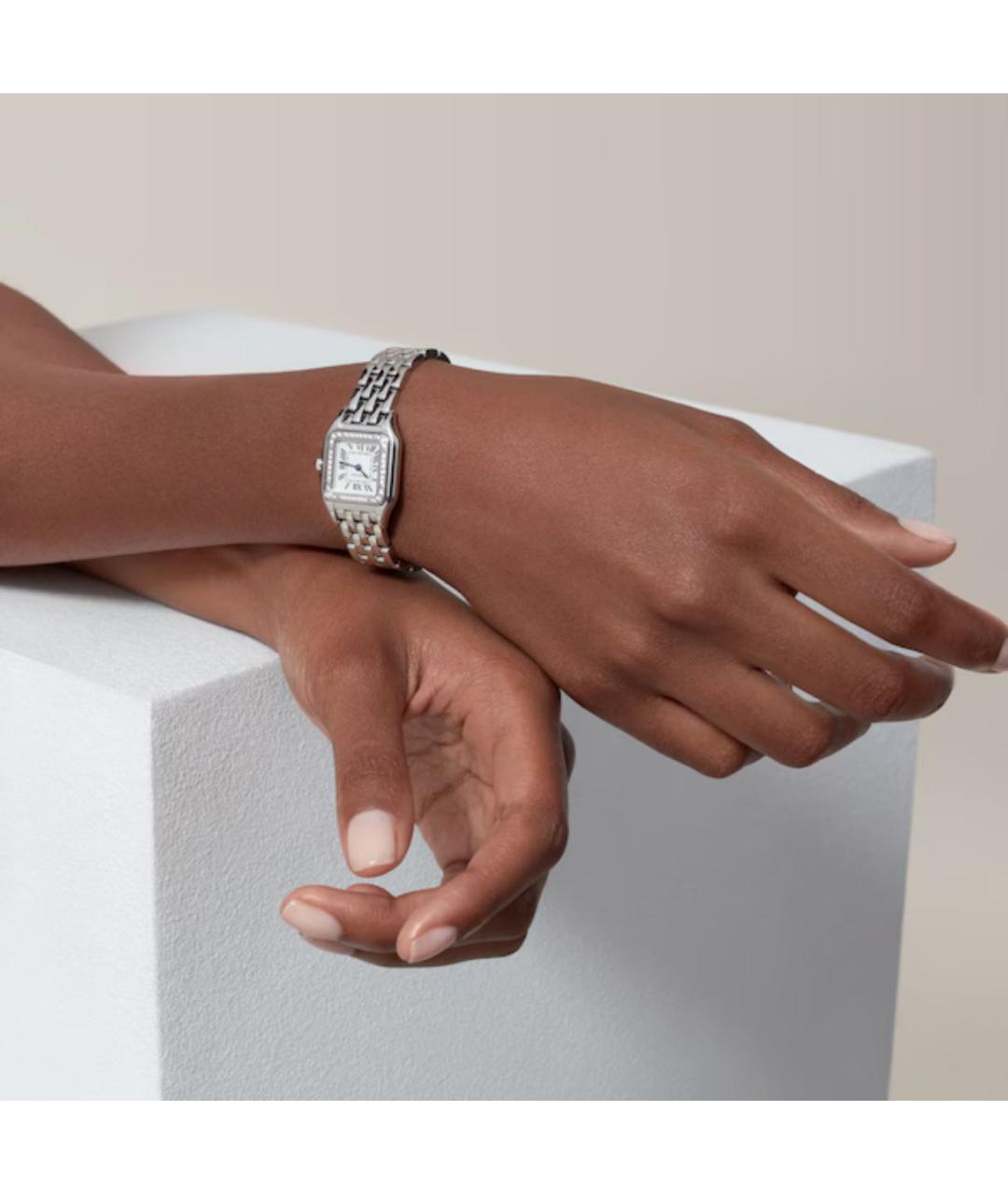 CARTIER Серебряные металлические часы, фото 2