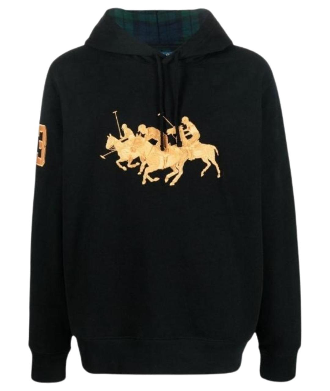 POLO RALPH LAUREN Черная хлопковая куртка, фото 1