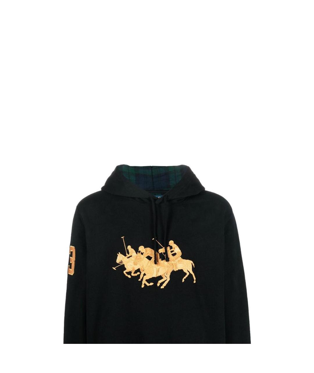 POLO RALPH LAUREN Черная хлопковая куртка, фото 5