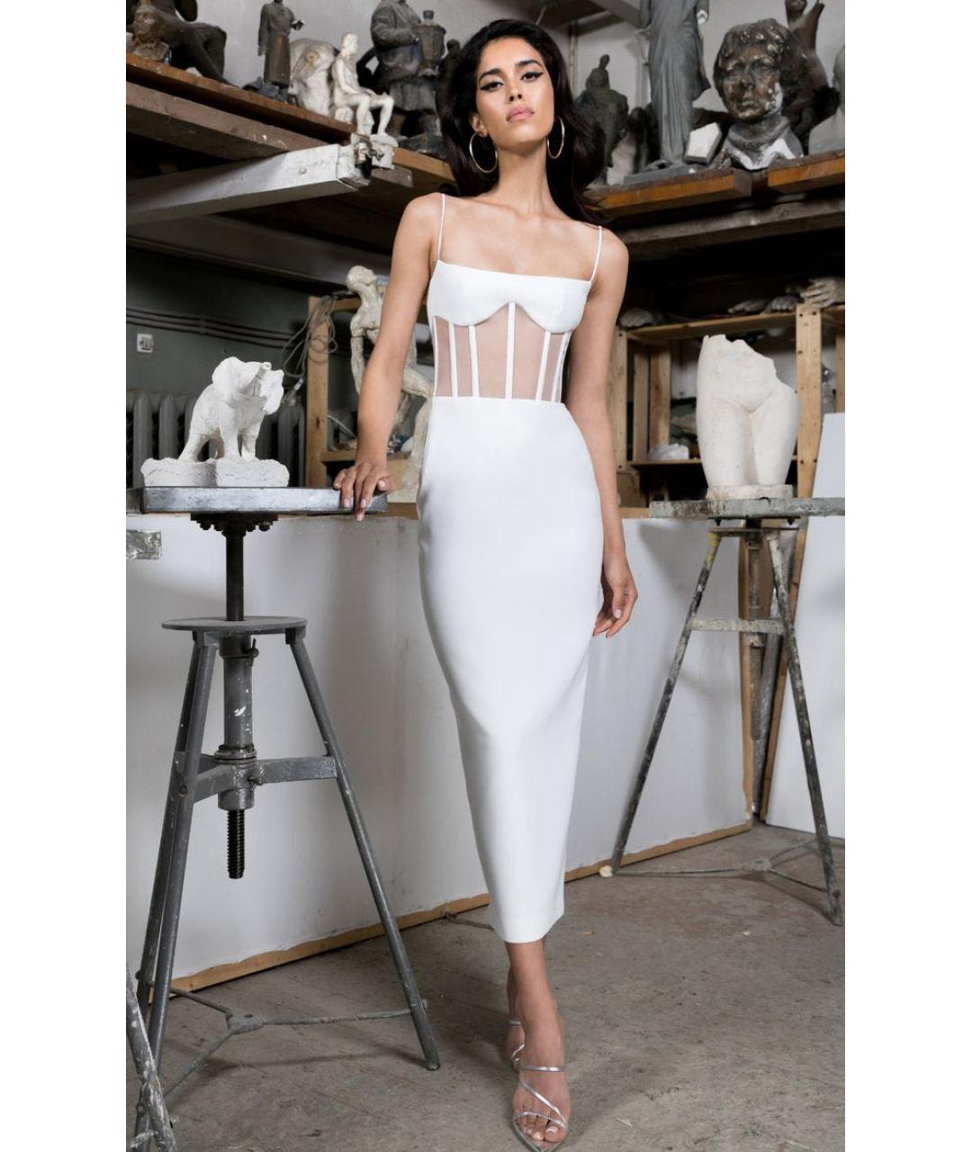 ROZIECORSETS Белый креповый корсет, фото 2