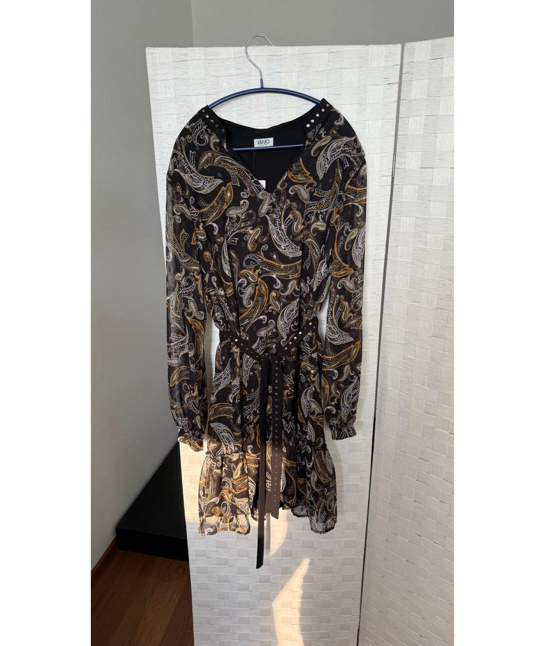 LIU JO Мульти полиэстеровое повседневное платье, фото 6