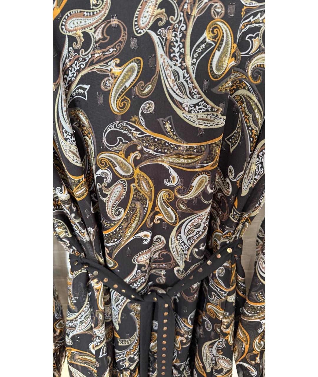 LIU JO Мульти полиэстеровое повседневное платье, фото 5