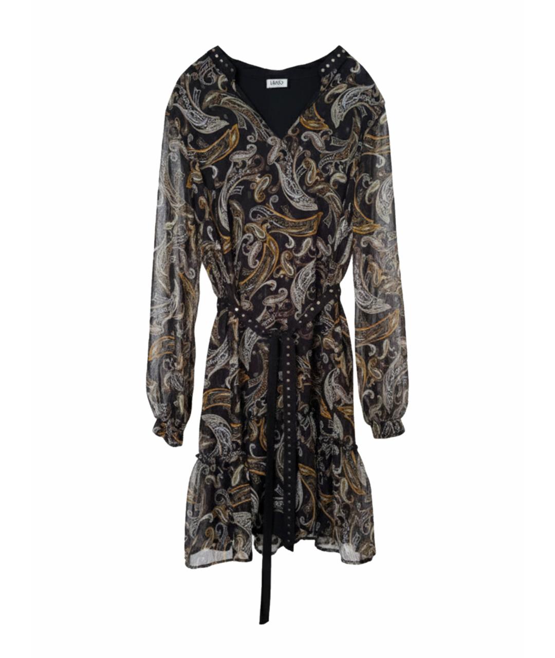 LIU JO Мульти полиэстеровое повседневное платье, фото 1