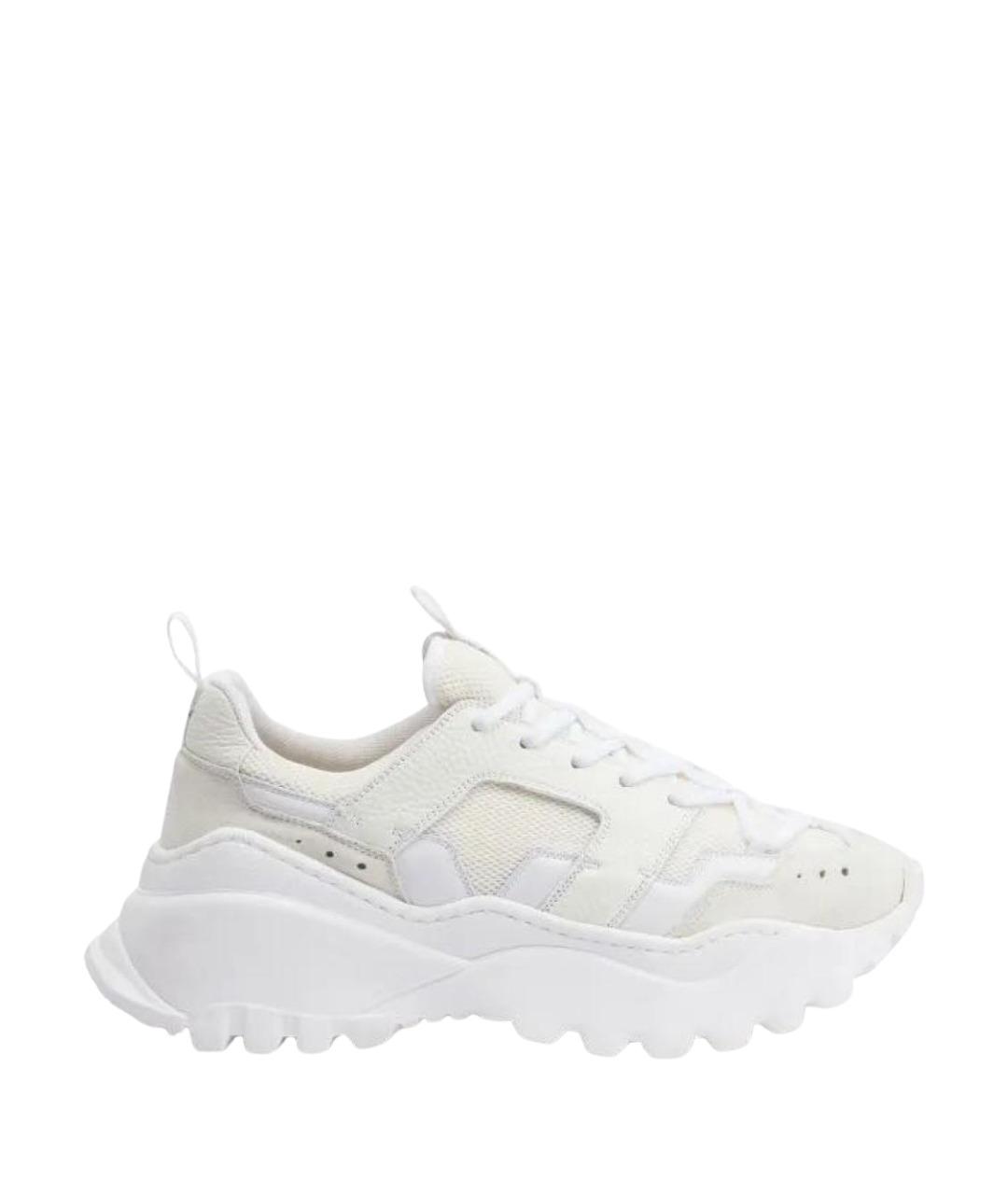 Ami Paris Белые кожаные кроссовки, фото 1