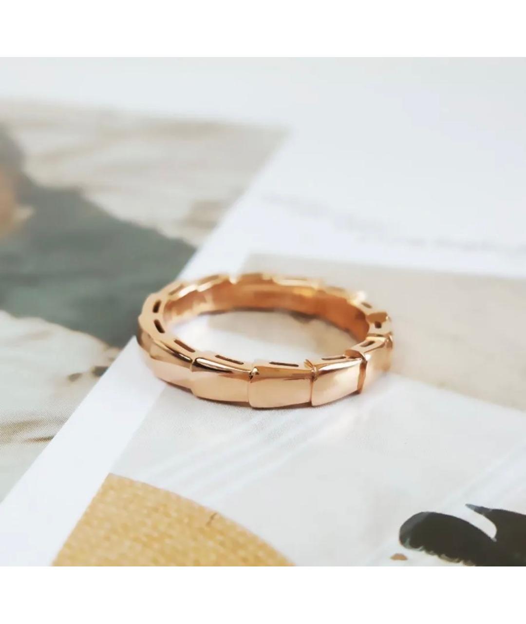 BVLGARI Золотое кольцо из розового золота, фото 2