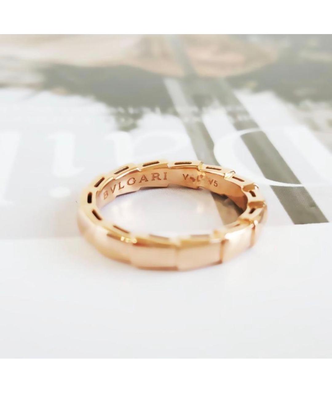 BVLGARI Золотое кольцо из розового золота, фото 6