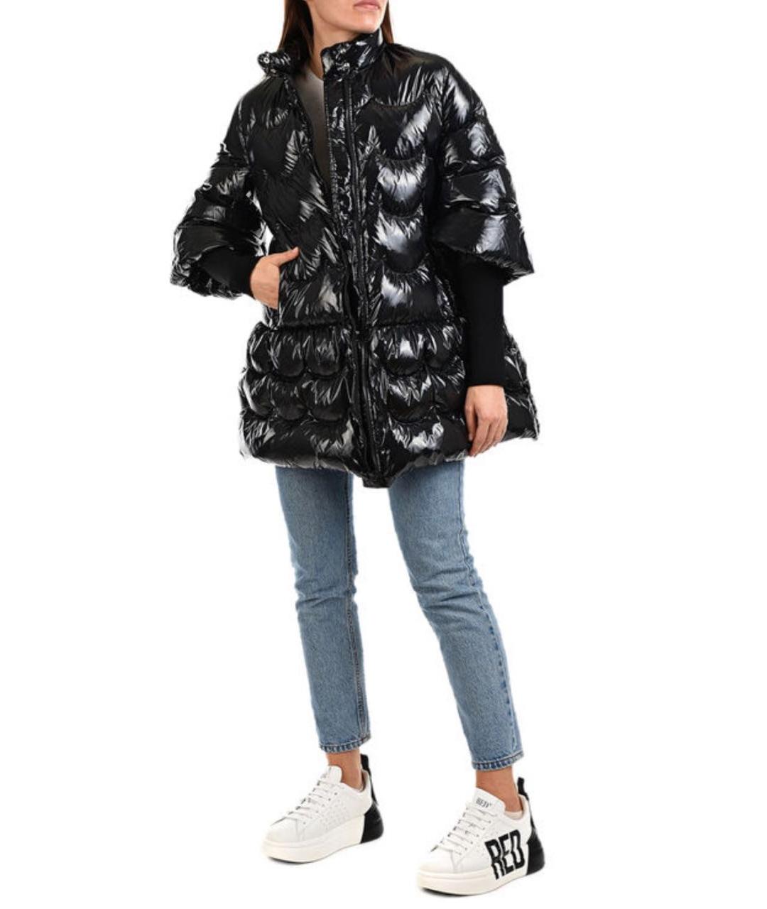 RED VALENTINO Черный пуховик, фото 6