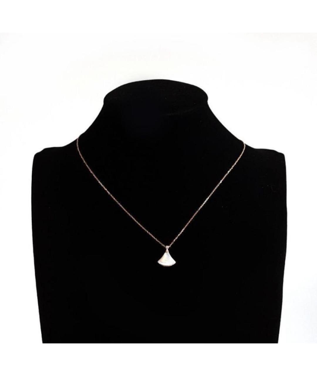 BVLGARI Золотое колье из розового золота, фото 5