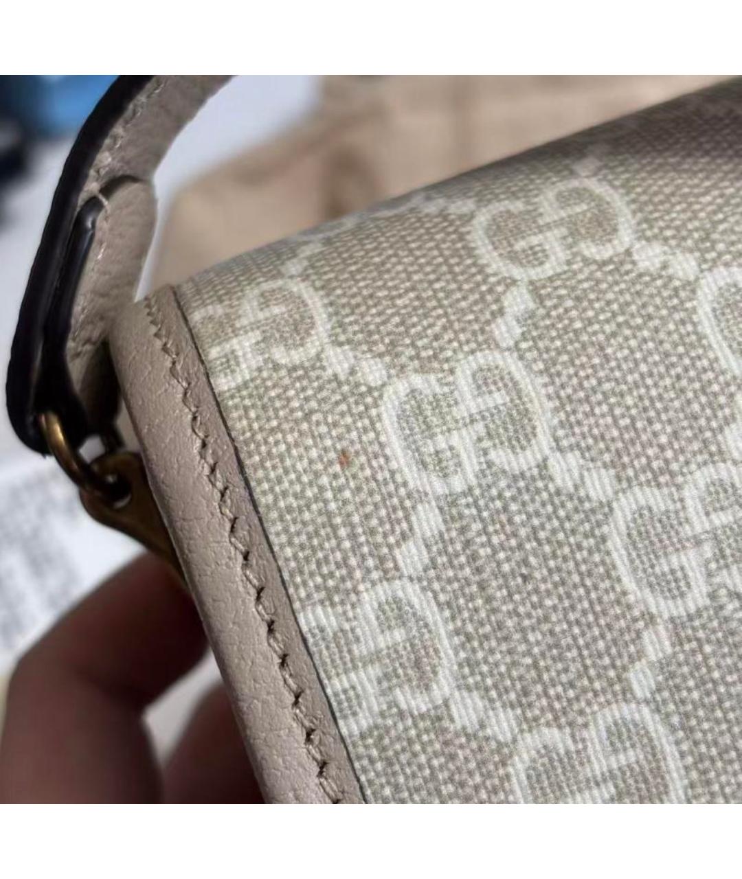 GUCCI Бежевая сумка через плечо, фото 9