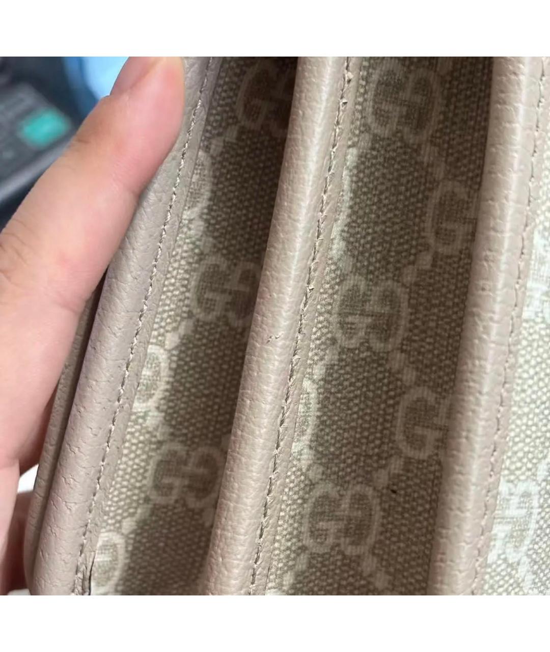 GUCCI Бежевая сумка через плечо, фото 8