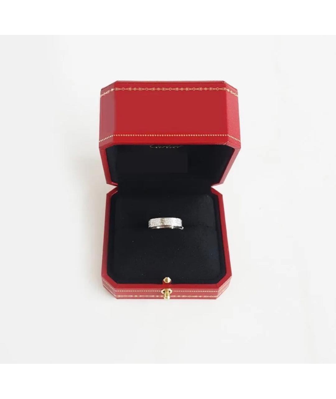CARTIER Серебряное кольцо из белого золота, фото 2