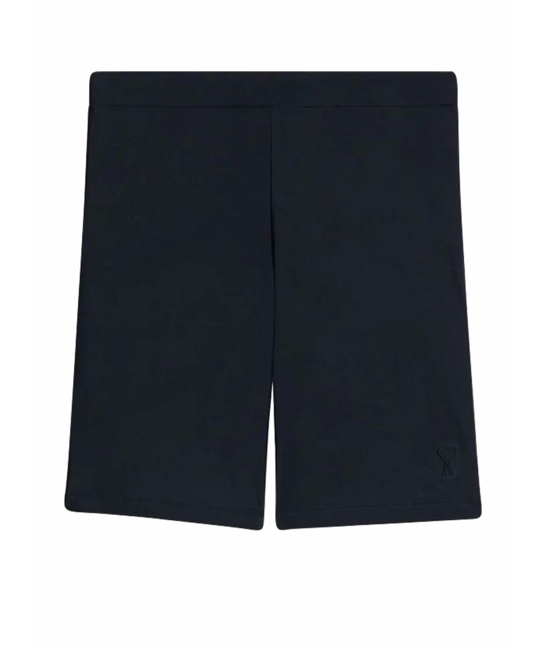 Ami Paris Черные полиамидовые спортивные брюки и шорты, фото 1