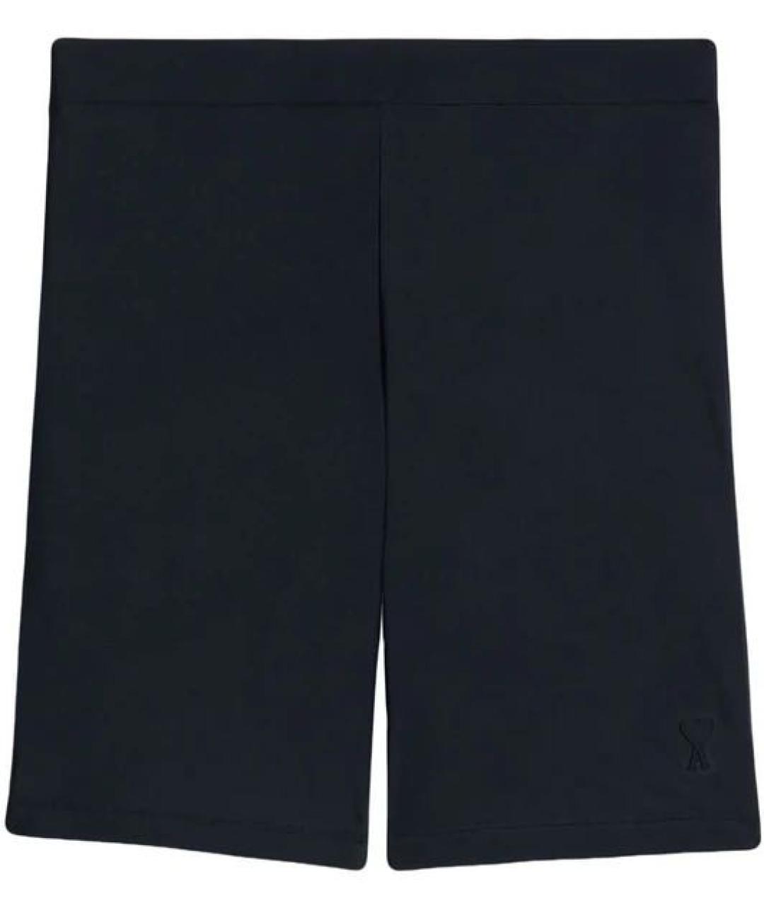 Ami Paris Черные полиамидовые спортивные брюки и шорты, фото 4