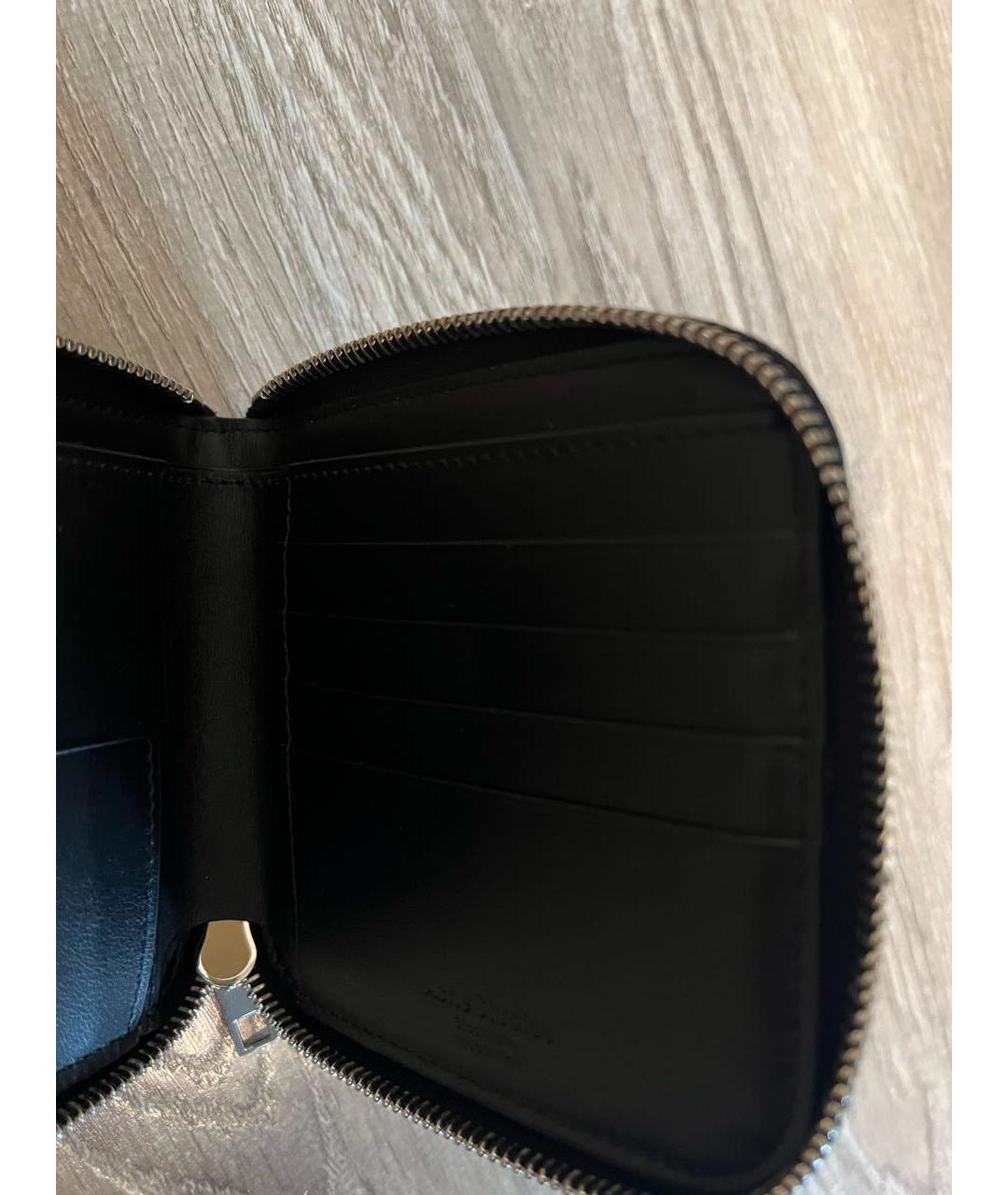 ACNE STUDIOS Черный кожаный кошелек, фото 6