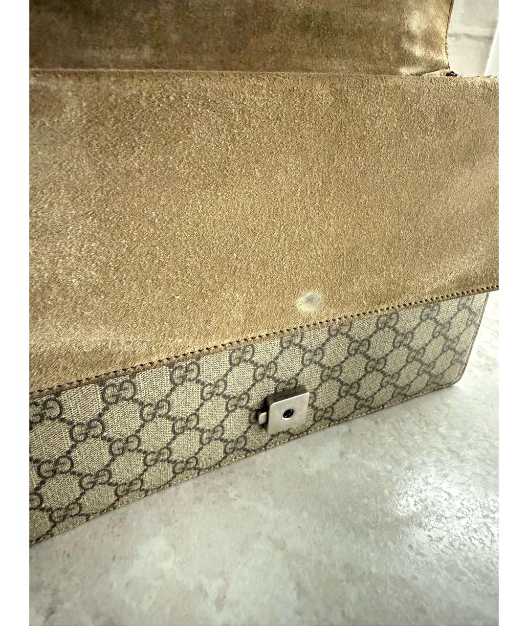 GUCCI Коричневая сумка через плечо, фото 5