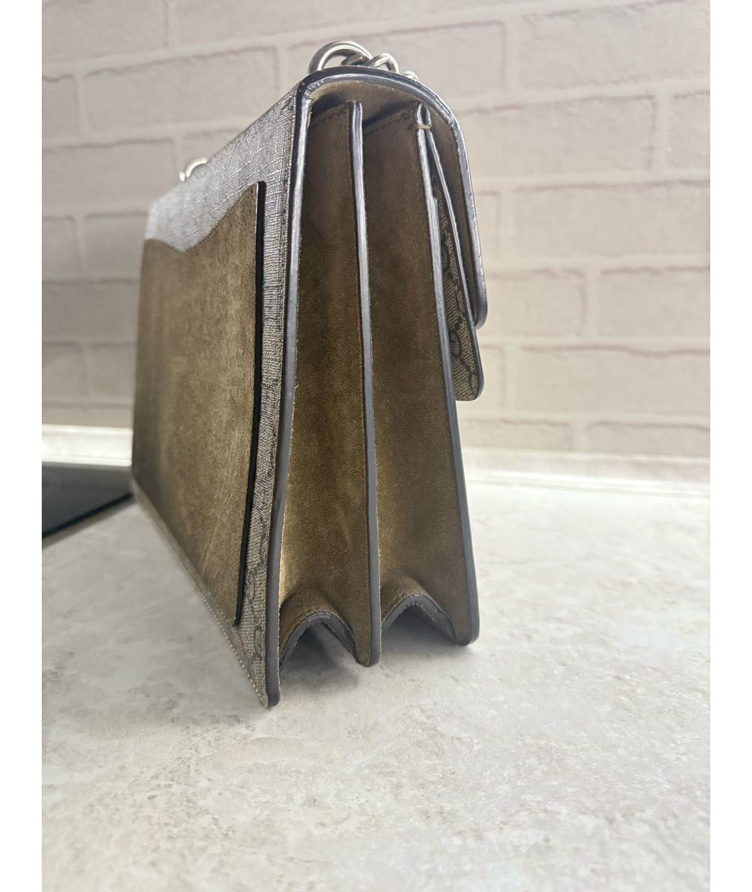 GUCCI Коричневая сумка через плечо, фото 2