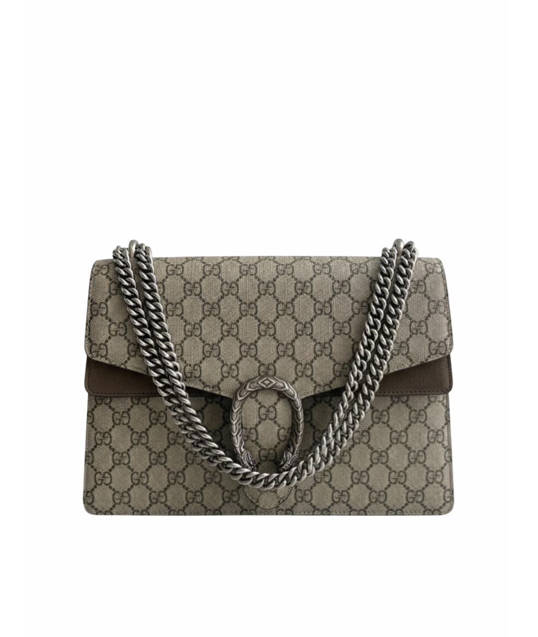 GUCCI Коричневая сумка через плечо, фото 1