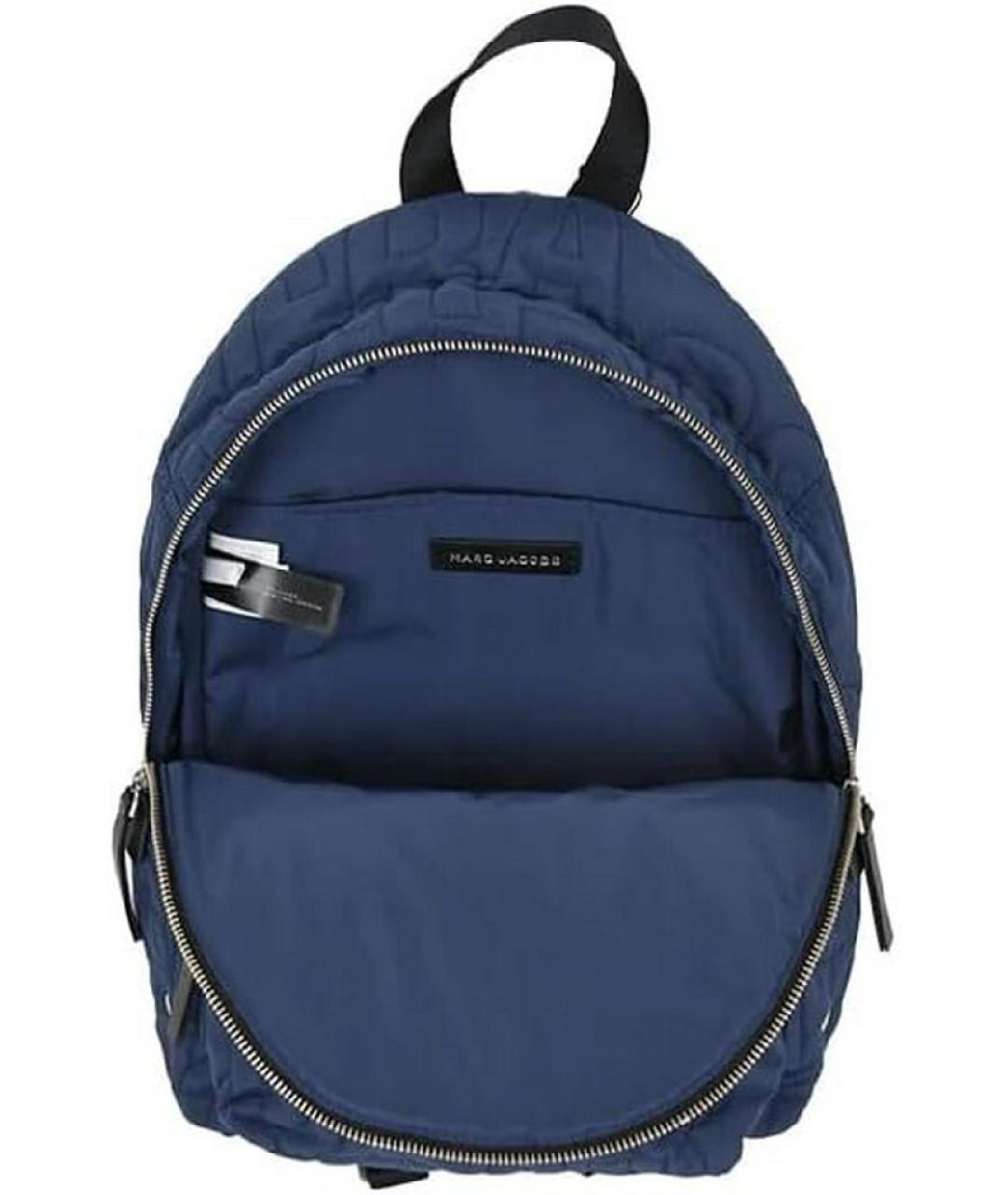 MARC JACOBS Темно-синий тканевый рюкзак, фото 2