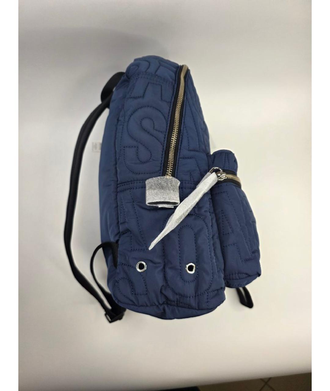MARC JACOBS Темно-синий тканевый рюкзак, фото 5