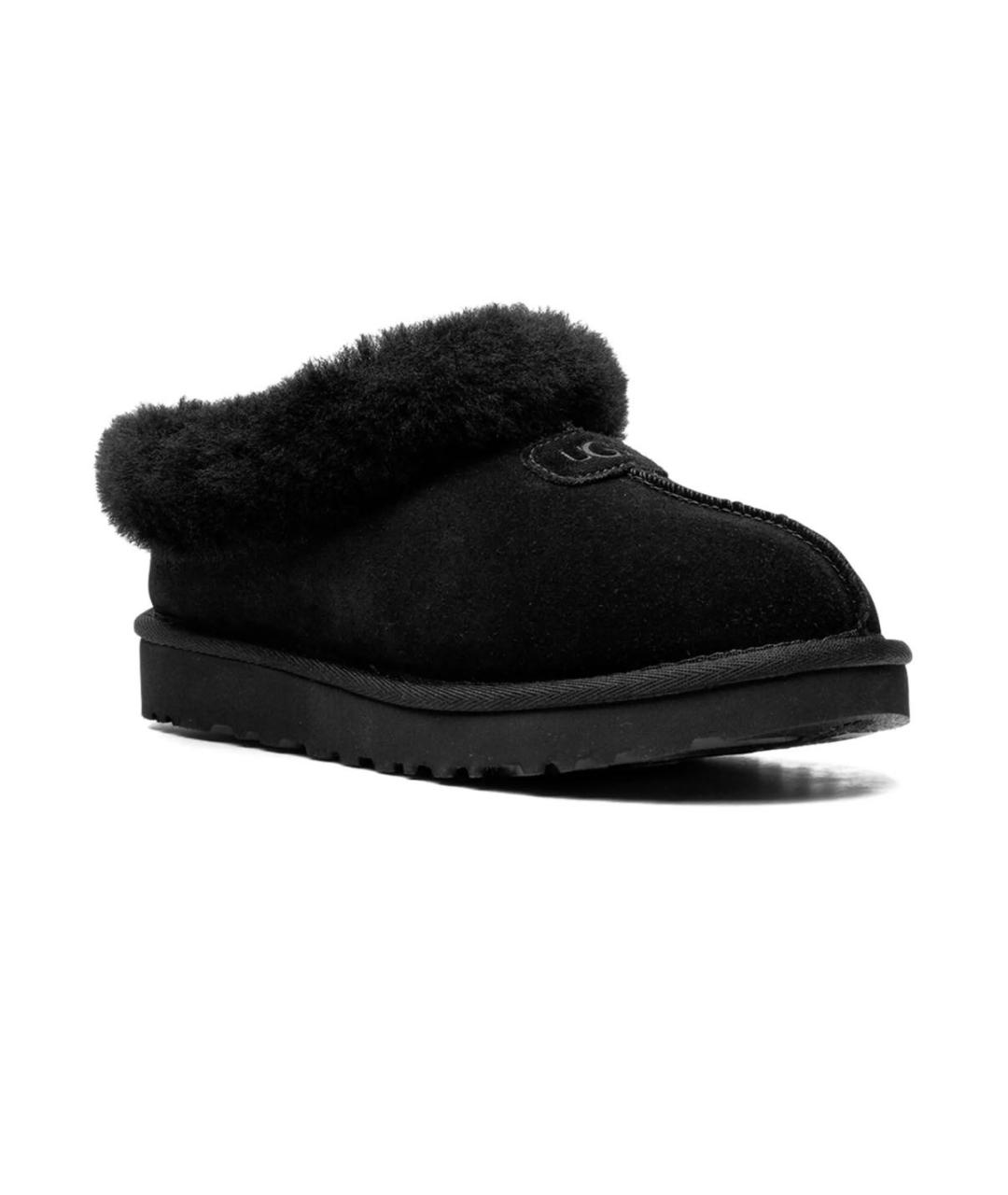 UGG AUSTRALIA Черные замшевые мюли, фото 3