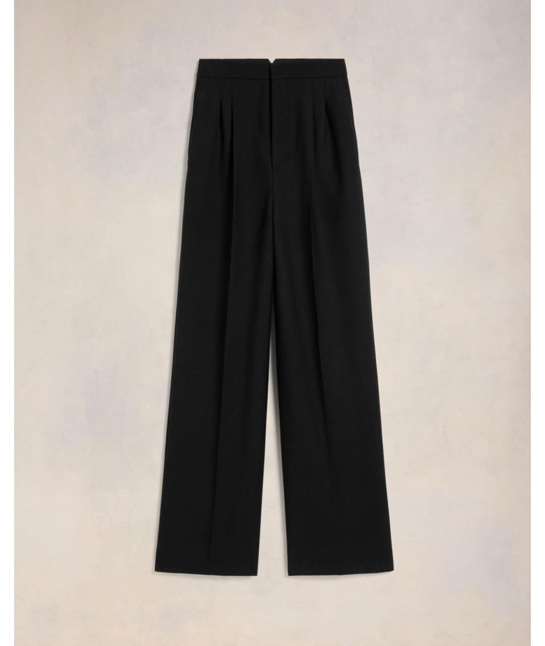 Ami Paris Черные брюки широкие, фото 5