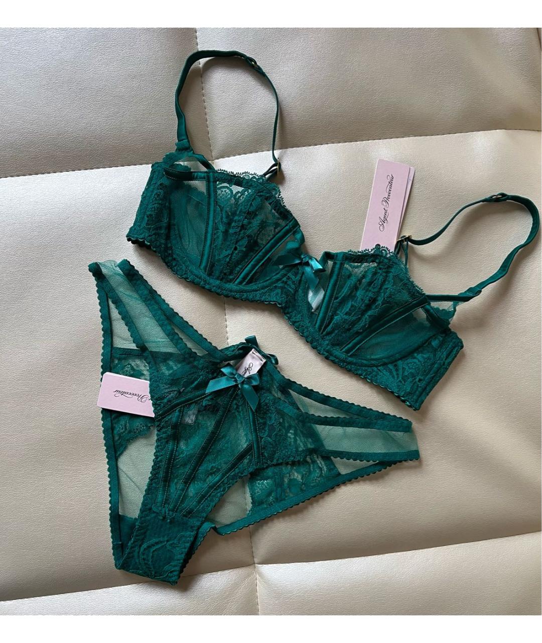 AGENT PROVOCATEUR Зеленый комплекты, фото 2