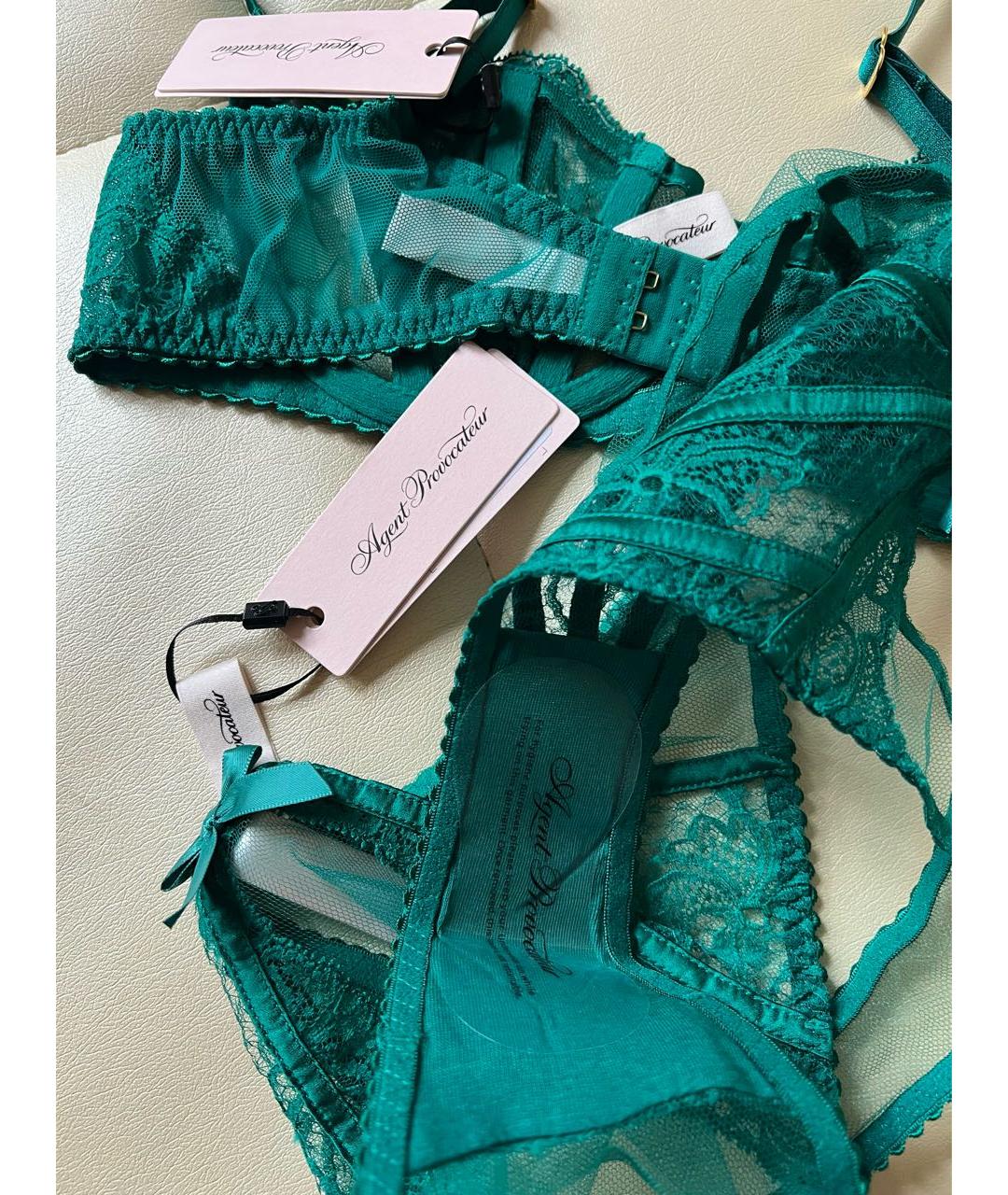 AGENT PROVOCATEUR Зеленый комплекты, фото 3