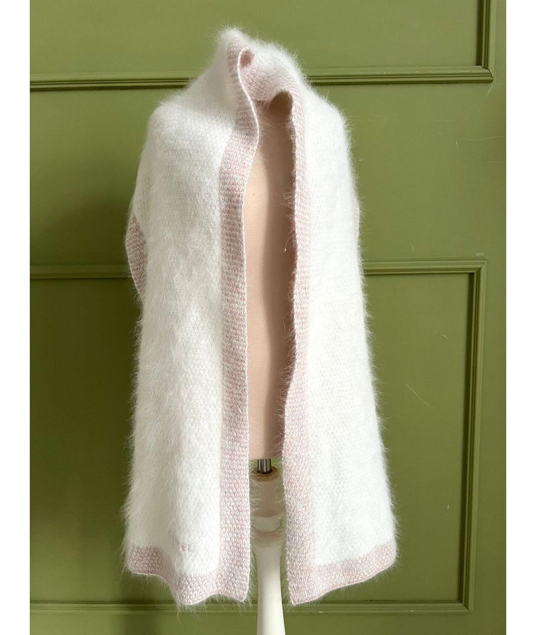 CHANEL Бежевый шарф, фото 2