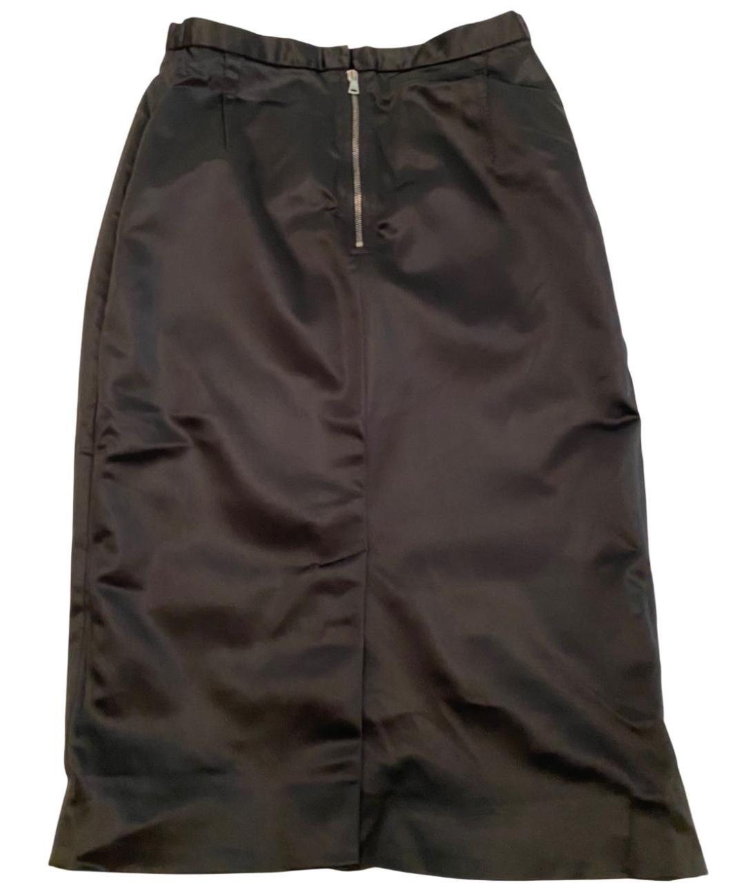 DOLCE&GABBANA Черная юбка мини, фото 3