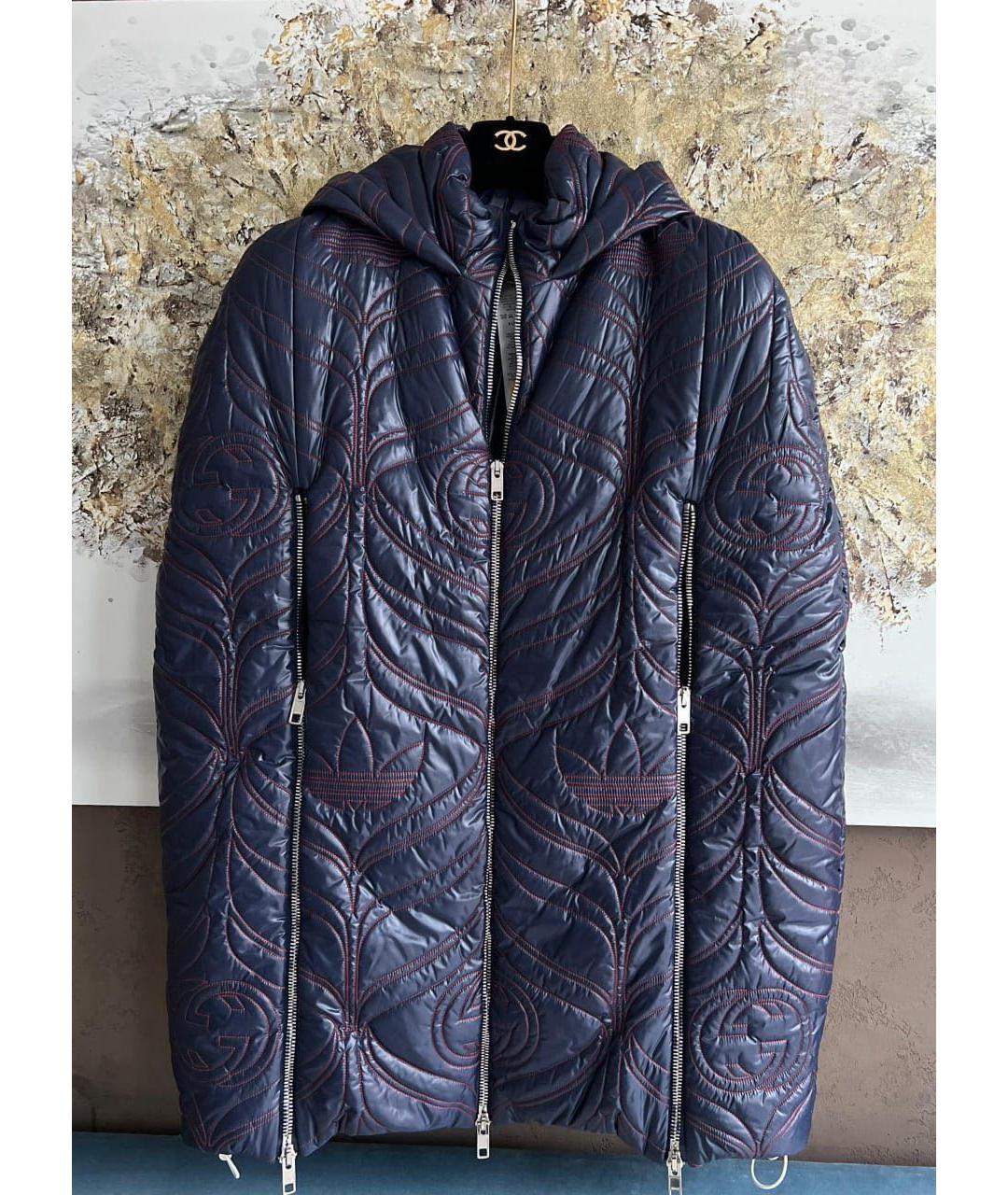 GUCCI Темно-синяя куртка, фото 2