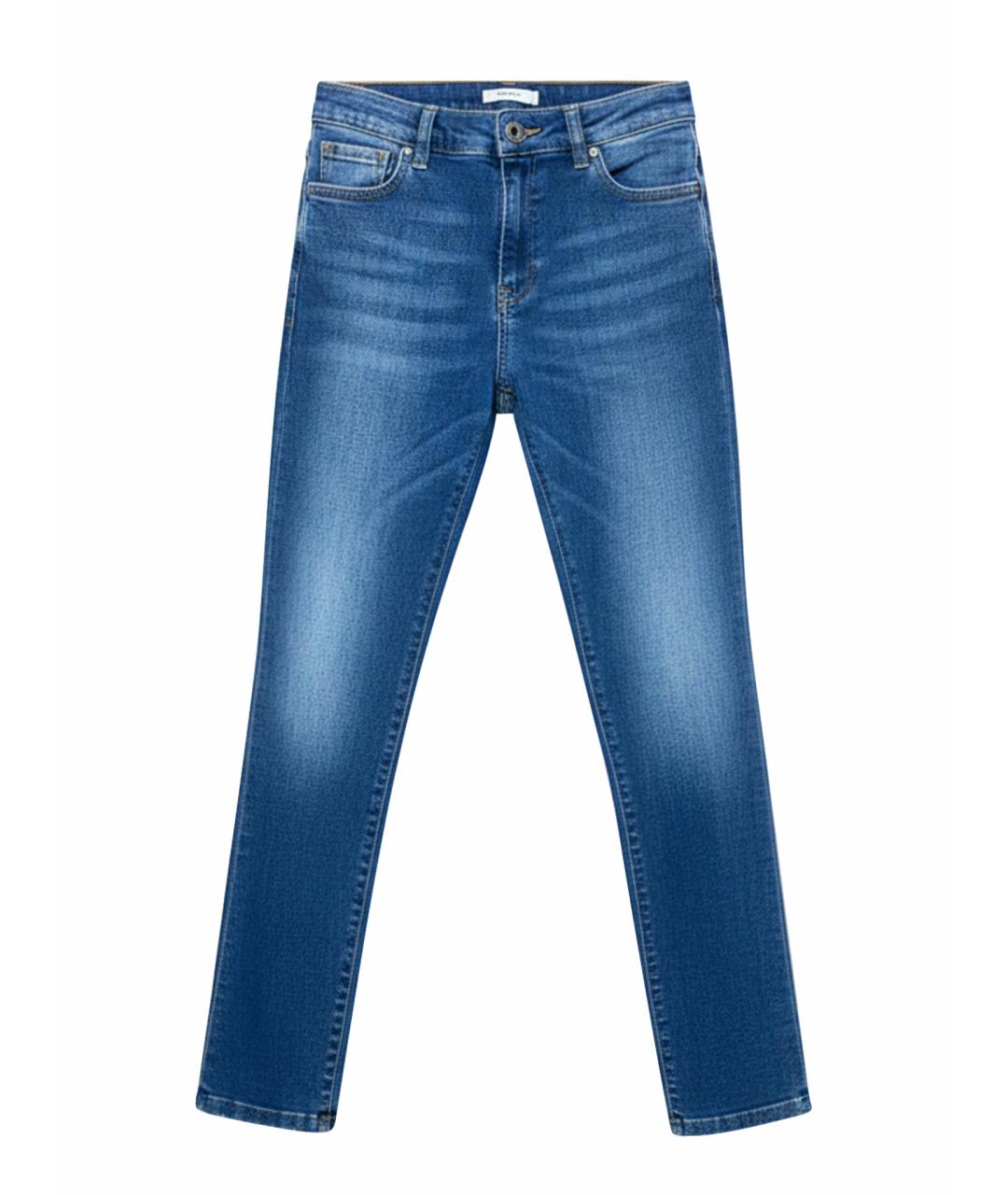 DOLCE&GABBANA Темно-синие хлопковые детские джинсы, фото 1