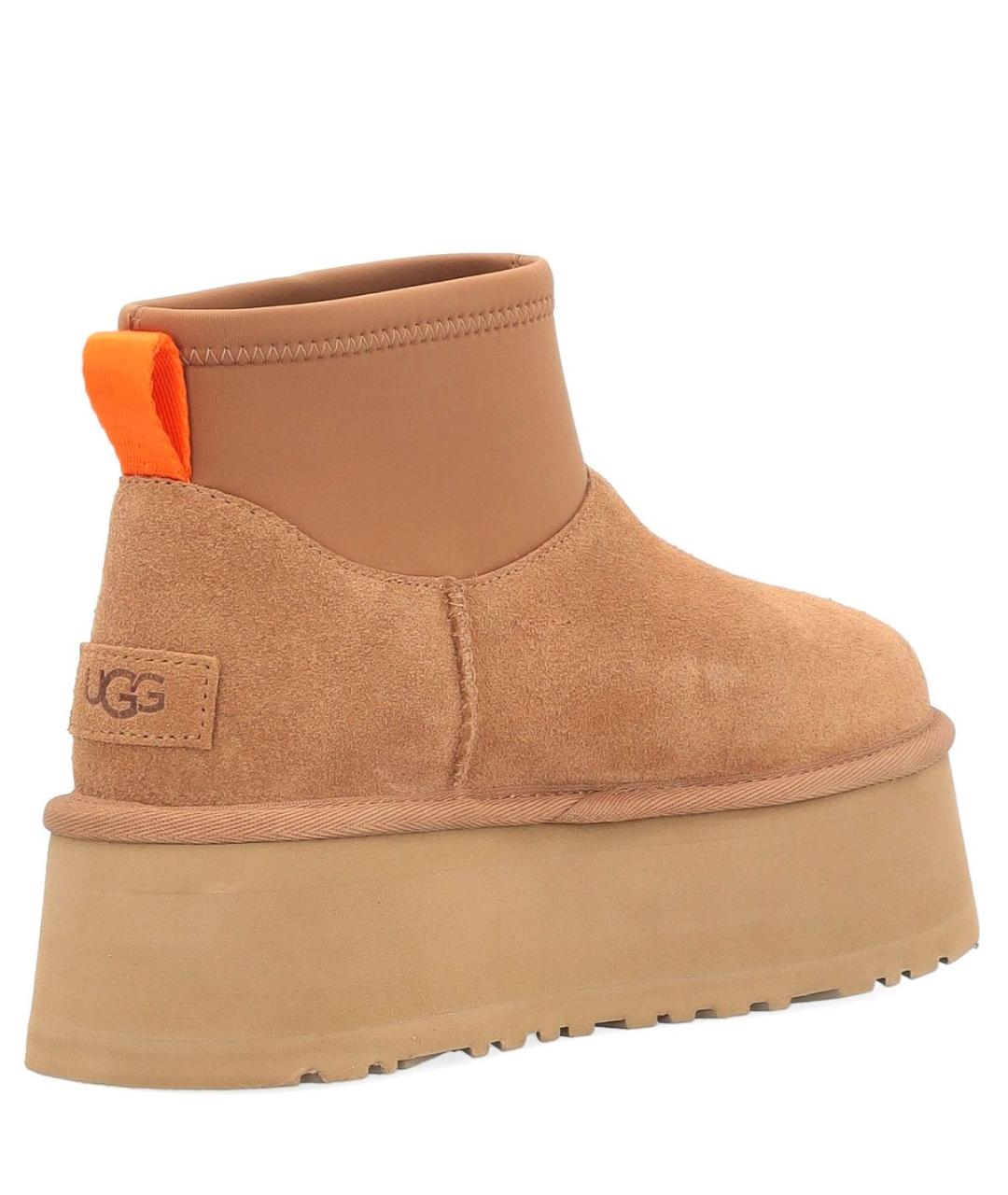 UGG AUSTRALIA Бежевые замшевые ботинки, фото 8