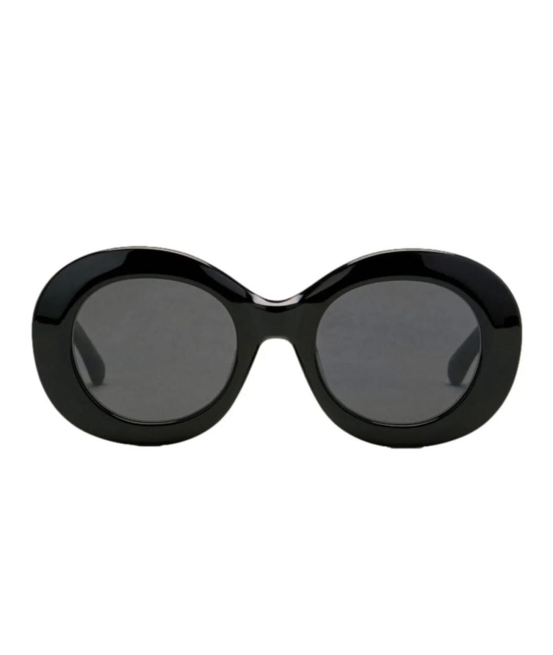 Ami Paris Черные пластиковые солнцезащитные очки, фото 1