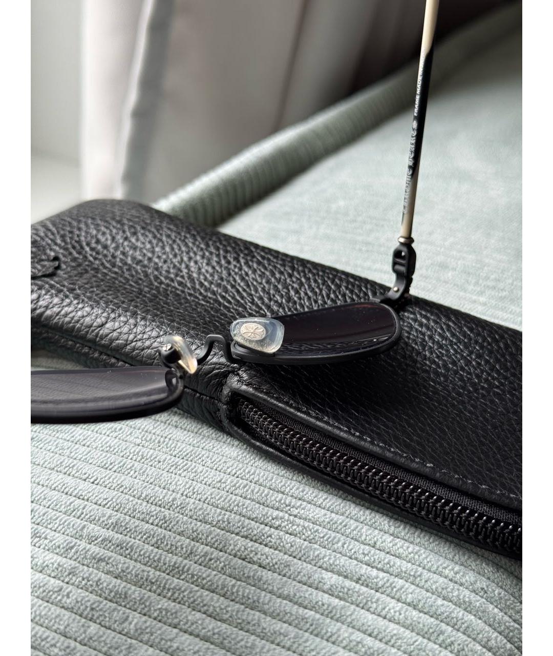 CHROME HEARTS Черные металлические солнцезащитные очки, фото 8