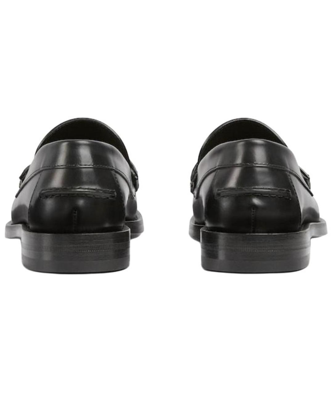 GUCCI Черные кожаные лоферы, фото 5