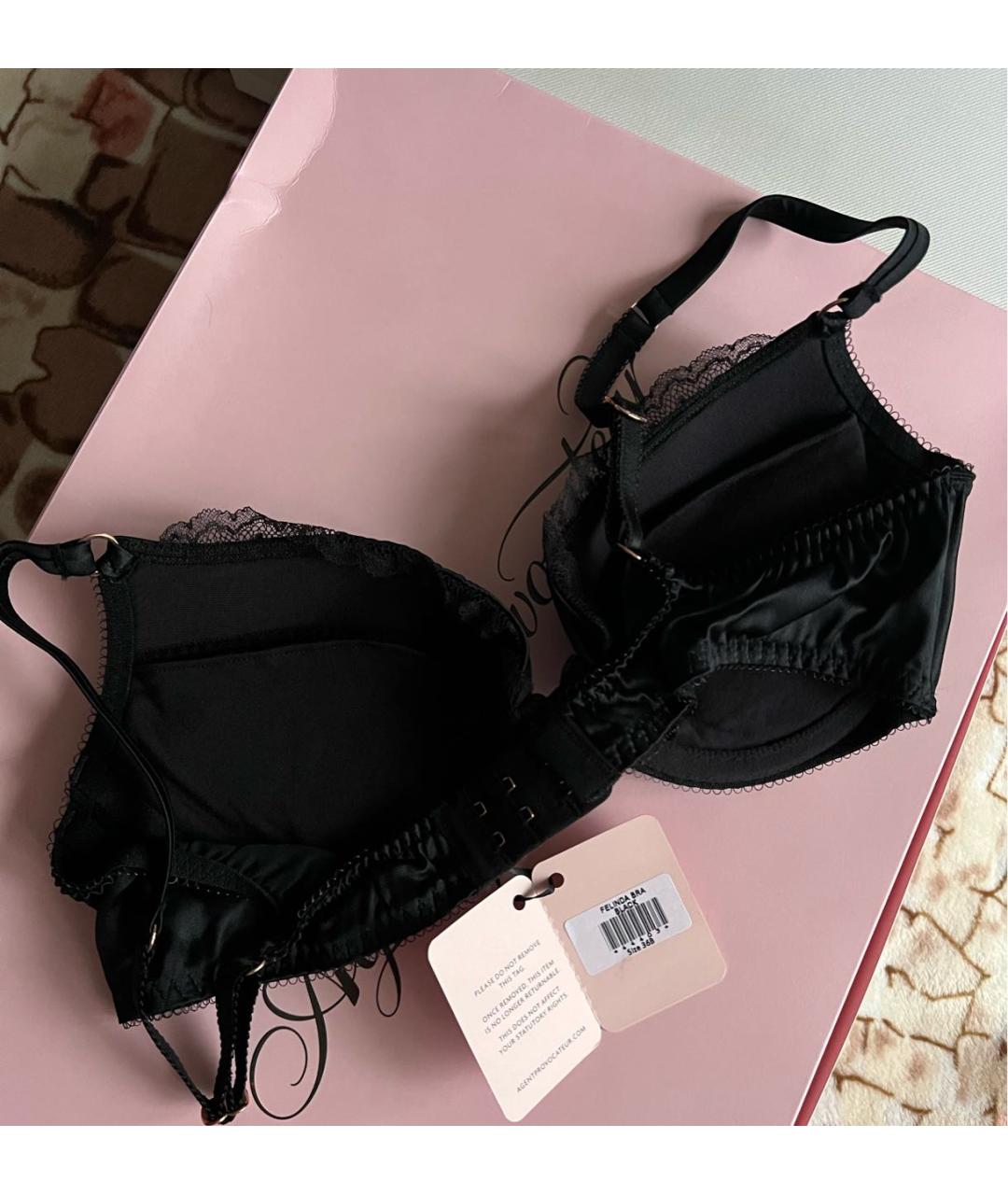 AGENT PROVOCATEUR Черный бюстгалтеры, фото 5