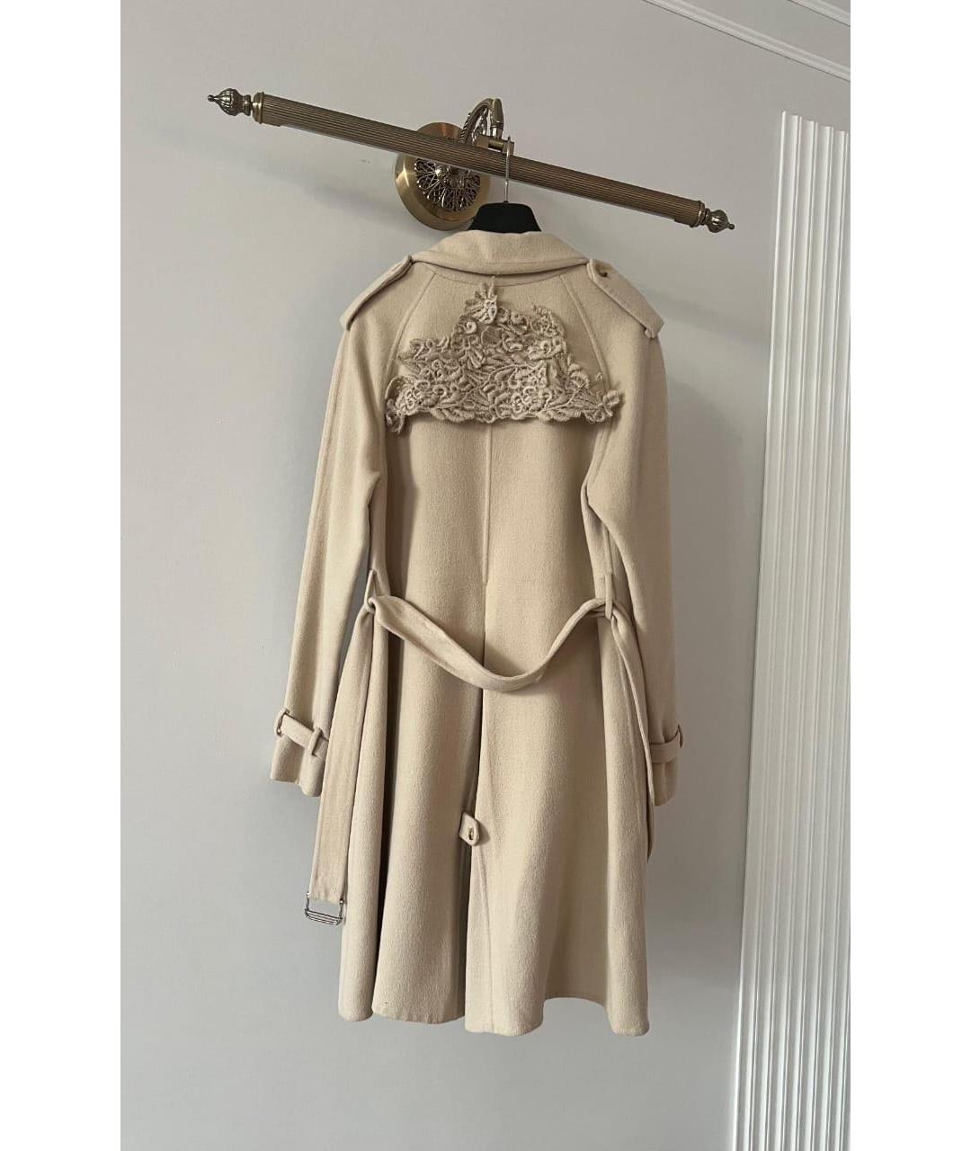 ERMANNO SCERVINO Бежевое пальто, фото 2